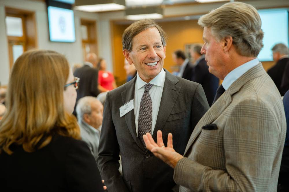 Dan DeVos with guests at the Foundation Annual Meeting